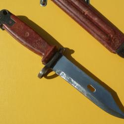 Ba&iuml;onnette de fusil d'assaut AK 47
