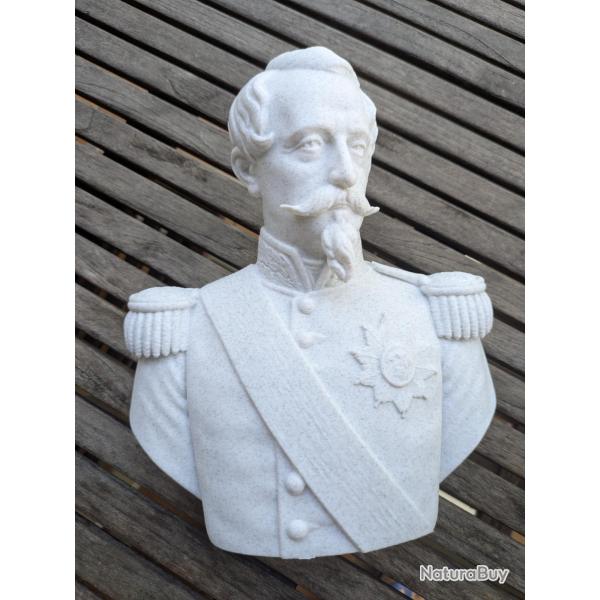 Buste NAPOLEON III 25Cm - Louis-Napol�on BONAPARTE 1808 - 1873
