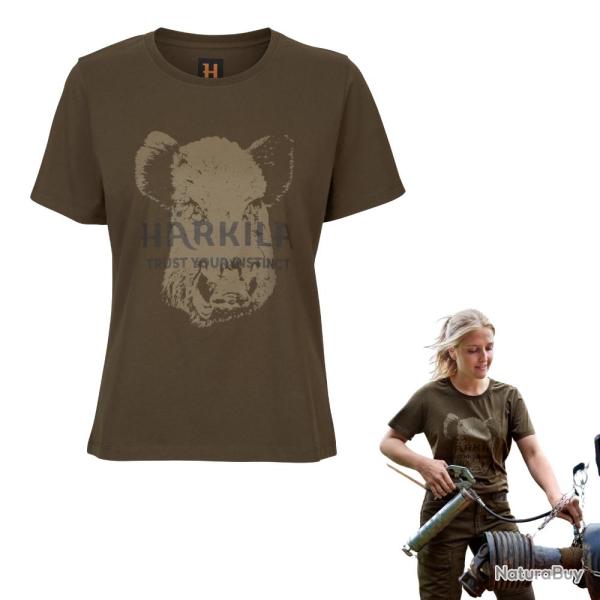 T-shirt Wildboar S/S Femme - H�rkila - t-shirt wildboar F 2XL