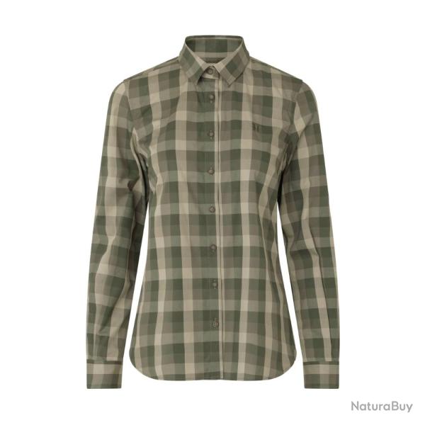 Chemise Manches Longues Femme H�rkila Akeena - Forest Night - chemise akeena L