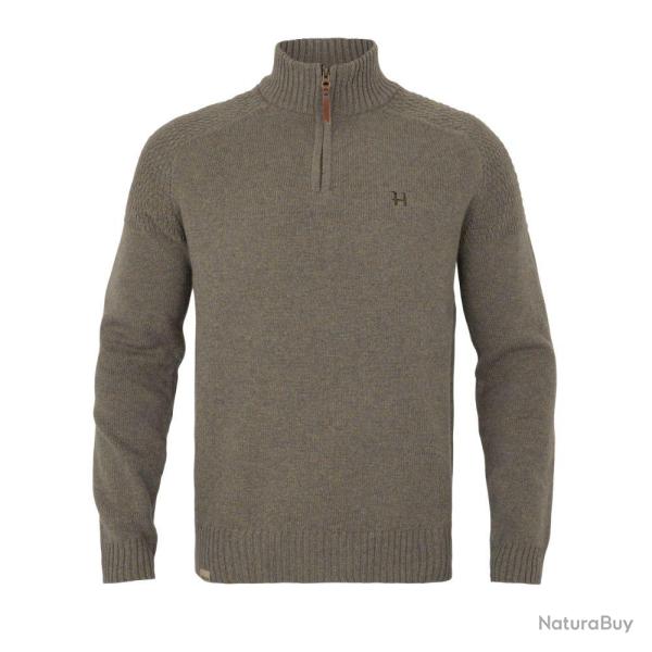 Pull H�rkila Vincent Merino Half Zip Dark sand - Pull H&auml;rkila DS M