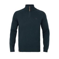 Pull H&auml;rkila Vincent Merino Half Zip Dark navy Pull H auml rkila DN