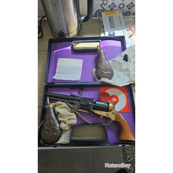 Colt 1851 Navy Coltman FAP Pietta cal.36 Black Powder Only - coffret complet