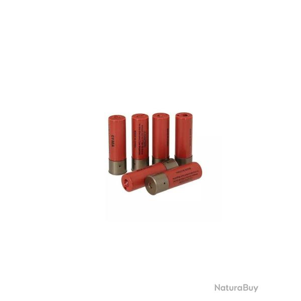 Lot de 6 cartouches rouges 30 billes pour M870 - CYMA