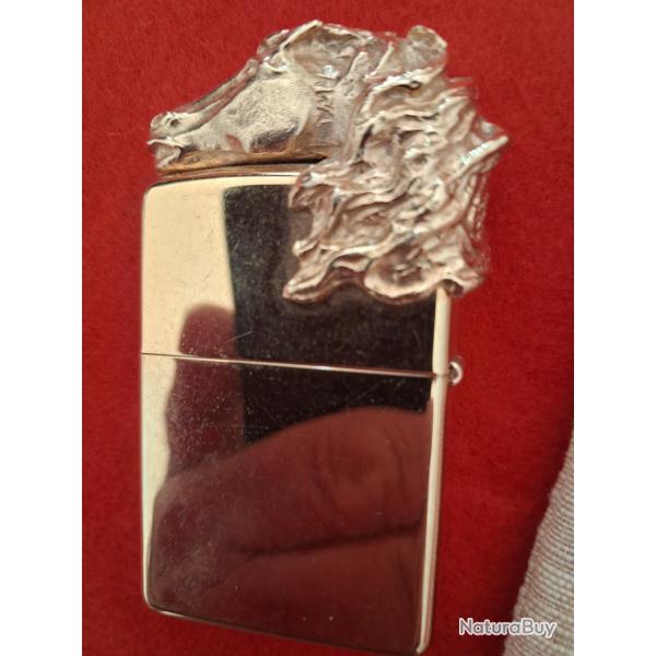 Briquet ZIPPO t�te de cheval