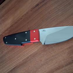 Skinner Lame 9,5 CMS manche en micarta R&eacute;alis&eacute; par G&eacute;rard Masse