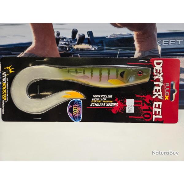 ILLEX Dexter Eel 210 - couleur Blue Gill