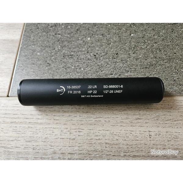 SILENCIEUX BRUGGER & THOMET HP22 1/2x28 22LR