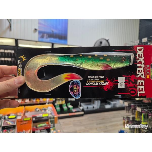 ILLEX Dexter Eel 210 - couleur magic pike