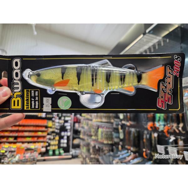 BIWAA Soft Strout 200s - 100gr - couleur ghost perch