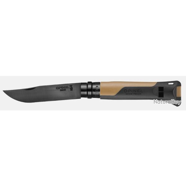 Couteau pliant OPINEL horizon N�08 moutarde black