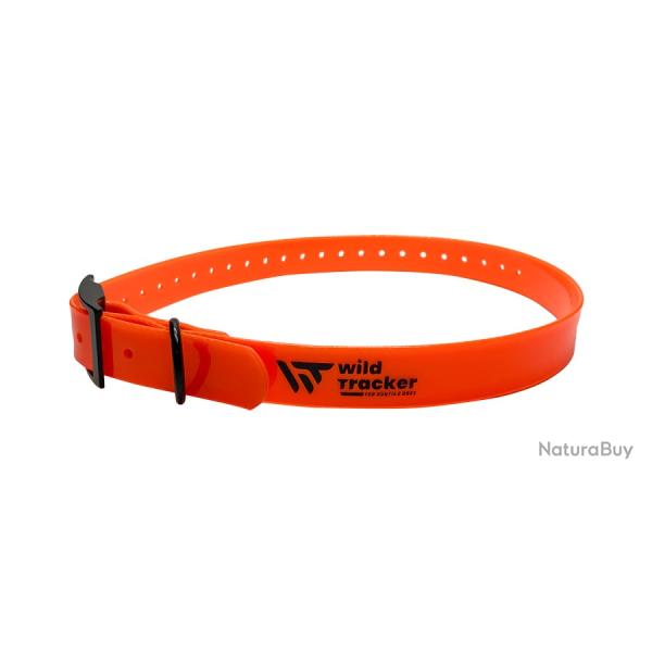 Collier pour chien WILD TRACKER x-pert orange 2.5x0.25x79cm