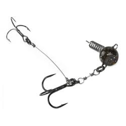 Monture Lucky John Deep Pike Stinger Rig L + Flexhead 1/0 15g A l'unit&eacute;