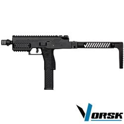 Pistolet Mitrailleur SMG VMP-1 Noir 0.95J - R&eacute;plique Airsoft &agrave; Gaz