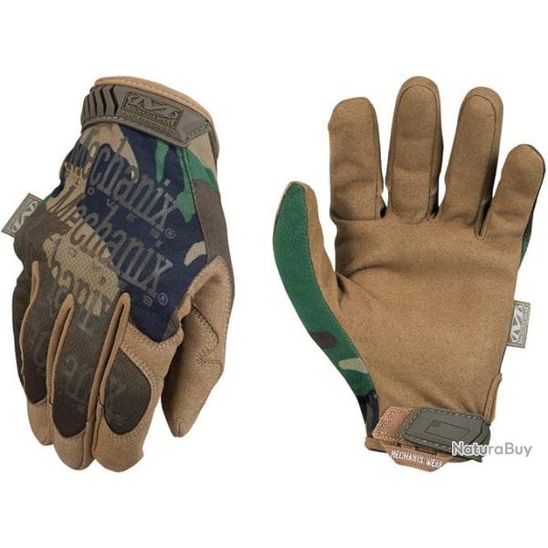 Mechanix Woodland Gants de travail Motif camouflage XL