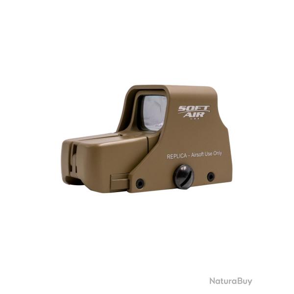 Lunette Vis�e Compact CQB Tactical TAN (ROUGE/VERT)