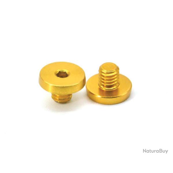 AIP Grip Screws for TM 4.3 / 5.11 GOLD