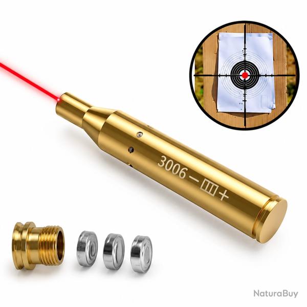 Viseur Laser de R�glage Calibre .30-06 - Compact et Pr�cis