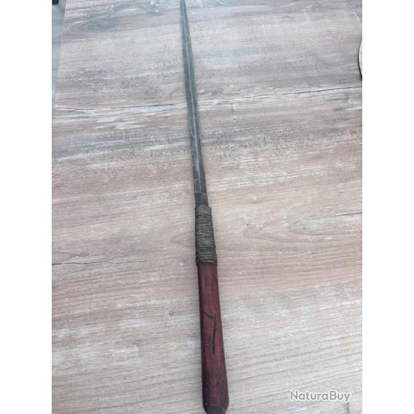 Couteau traditionnel maghr�bin - lame acier de 45 cm