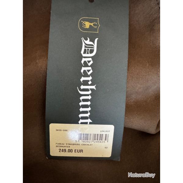 Pantalon cuir deerhunter neuf jamais servi encore �tiquette d'achat .