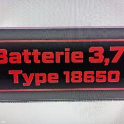 Batterie rechargeable li-ion 3.7 v type 18650