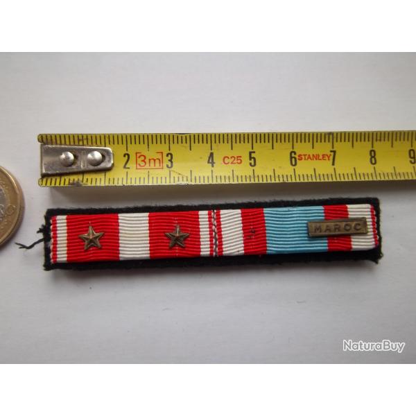 barrette rappel d�coration Maroc TOE insigne militaire