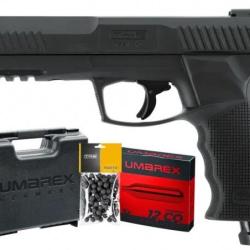Pack pistolet de d&eacute;fense UMAREX T4E TP50 13 joules