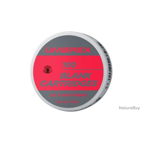 100 cartouches Flobert � blanc Umarex Cal. 6mm