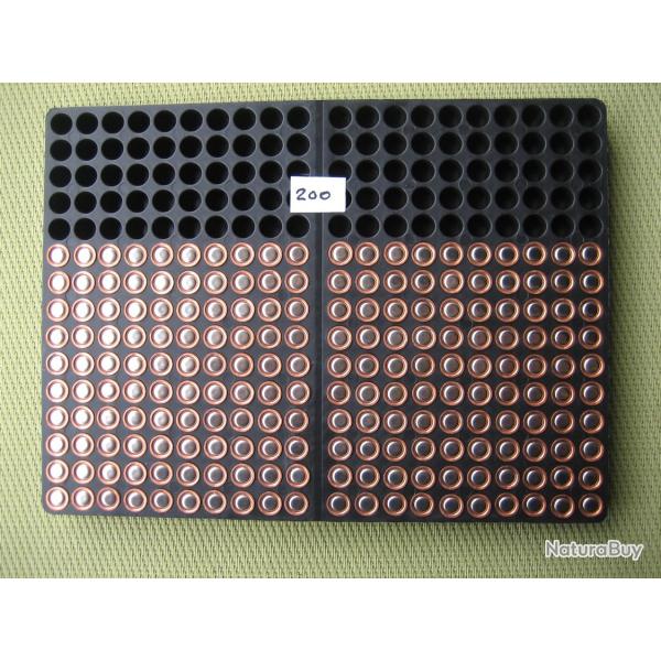 200 amorces Fiocchi 616 neuves vendues en plaquettes (bien lire l"annonce)