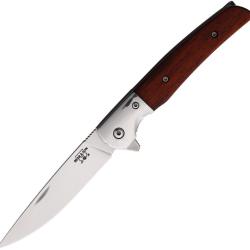 Couteau Bear & Son Rancher Linerlock Cocobolo Lame Acier D2 Manche cocobolo Made In USA BCCB21