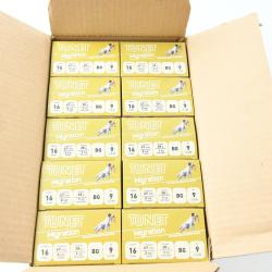 250 Cartouches Tunet Migration cal 16