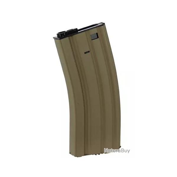Chargeur M4 Hi-Cap M�tal Tan 300 Billes