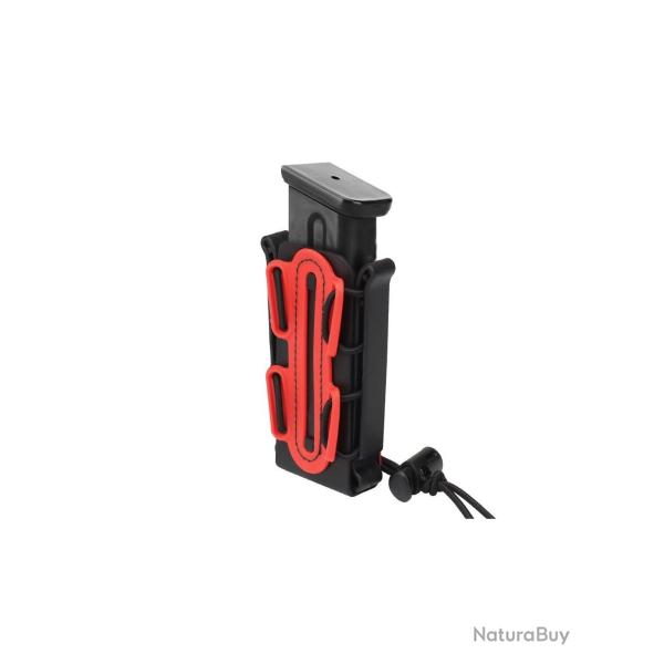 Swiss Arms Porte chargeur Type Pistolet 9mm - Noir / Rouge