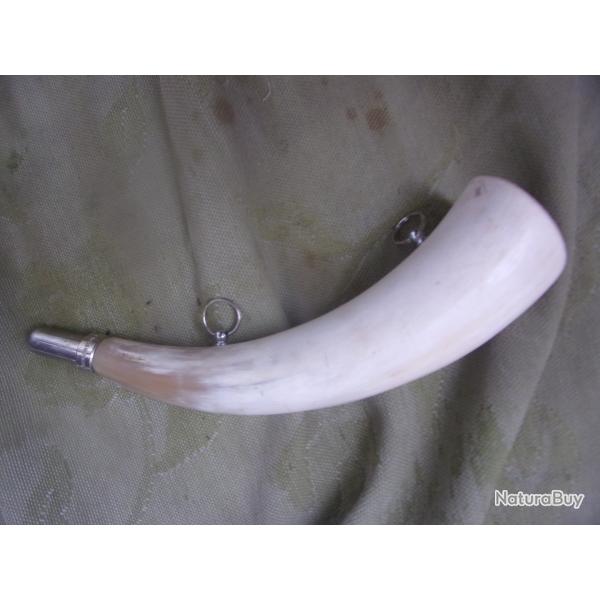 trompe d'appel corne naturelle Elless  26,5 cm