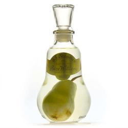Eau de vie poire prisonni&egrave;re - 40% - Bouteille 70cl et son &eacute;tui