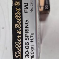 2 BOITES BALLES 30-06 180 GR FMJ