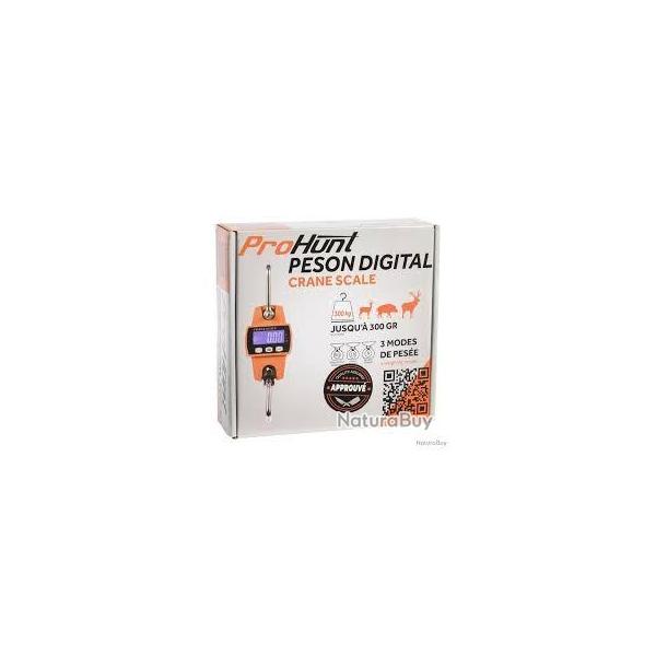 Peson digital PROHUNT max 300 kg
