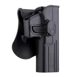 HOLSTER RIGIDE AMOMAX G2 S&W M&P9 NOIR