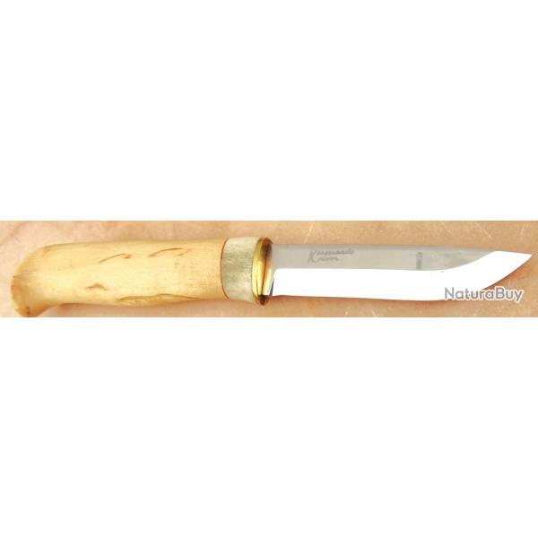 COUTEAU CHASSE PUUKKO ANCIEN "KARESUANDO KNIVER" MADE IN SWEDEN COLLECTOR + ETUI