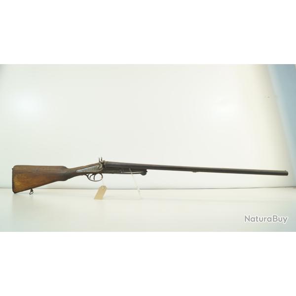 fusil  juxtapos�e a broche  cal 16 pour enchere 1� sans prix de reserve cad D