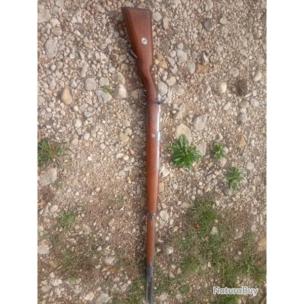 Fusil Mauser br�silien model 1908 calibre 7x57 mono matricule