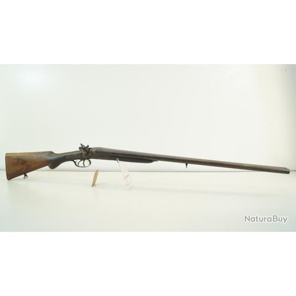 fusil juxtapos� belge cal 16/65 a chien cat D pour ench�re 1� sans prix de r�serve
