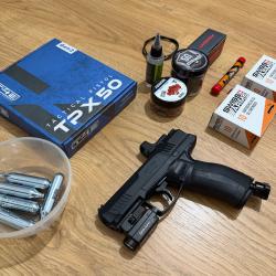 Umarex T4E TPX50 Gen 2 19.9 joules (kit complet olight)