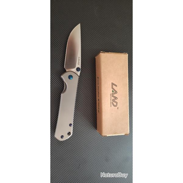 Couteau land 812 titane lame vg10