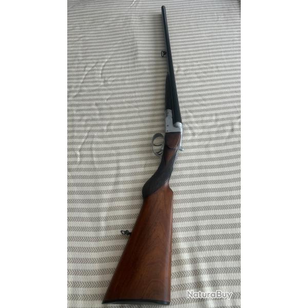 Fusil juxtapos� cal 20/70 artisanal Saint Etienne avantage gaucher l�ger