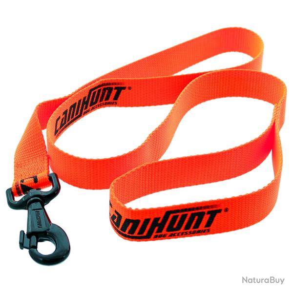Laisse pour chien HUNTER FIRST simple plate 2,5 x 0.25 x 120 cm Orange
