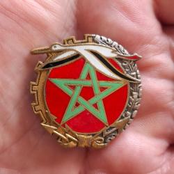 INSIGNE BASE ECOLE 724 FES ( MAROC 1961 )