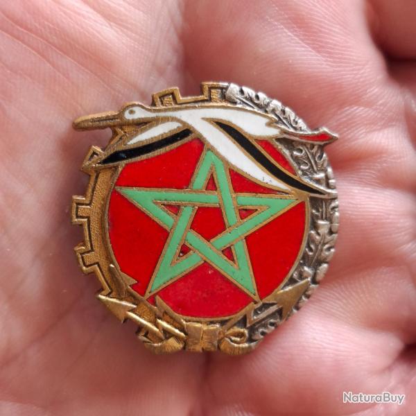 INSIGNE BASE ECOLE 724 FES ( MAROC 1961 )