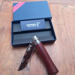Couteau OPINEL N 8 Inox Manche en PADOUK