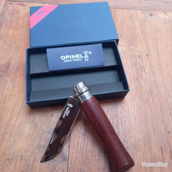Couteau OPINEL N 8 Inox Manche en PADOUK